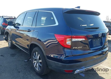 2021 Honda Pilot Awd Ex-L из США, поврежденный, VIN 5FNYF6H54MB019470